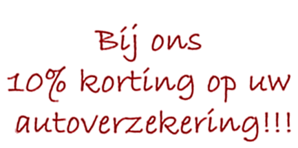 Bereken en vergelijk zelf onze voordelige autoverzekeringen
